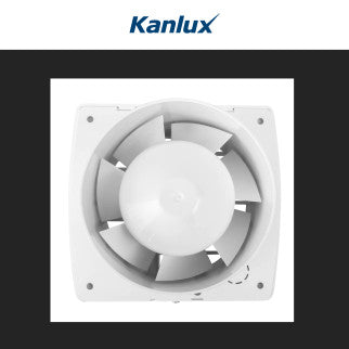 Kanlux Cyklon EOL100HT Aspiratore da Canale 19W IPX4 con Timer di Spegnimento e Sensore di Umidità - mod. 70936