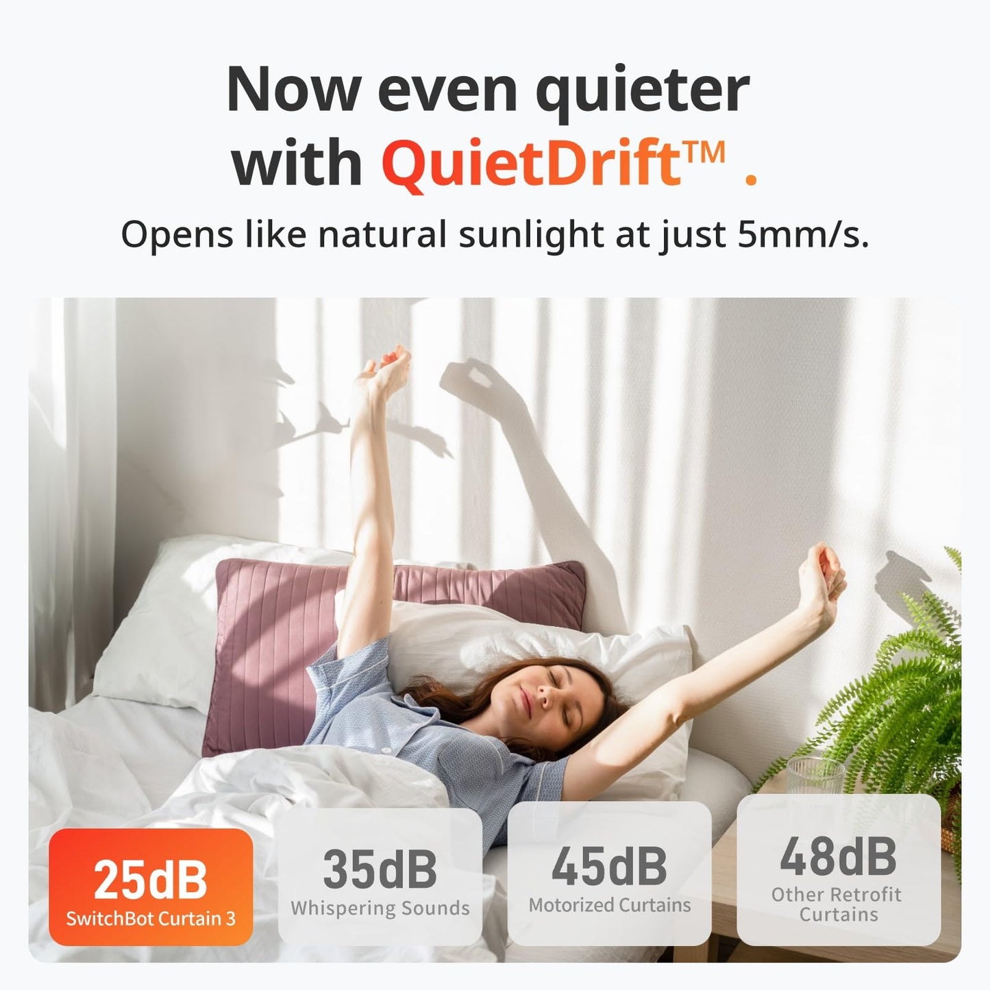 SwitchBot Apri Tende Intelligente - Telecomando Bluetooth con App/Timer, Aggiornamento delle Prestazioni, Aggiungi SwitchBot Hub per farlo funzionare con Alexa, Google Home, HomeKit(Curtain 3, U Rail)