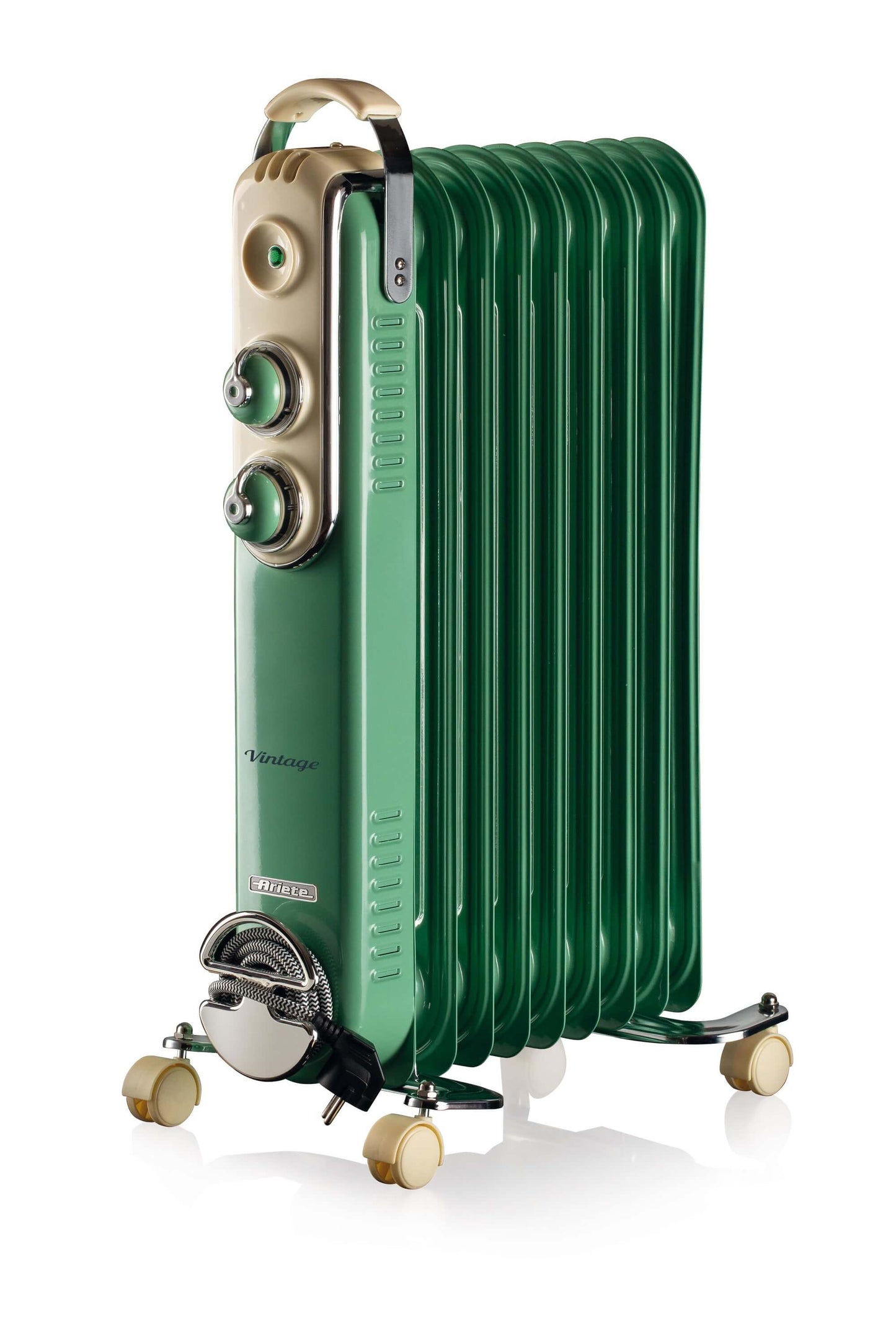 Radiatore a olio 9 elementi Verde