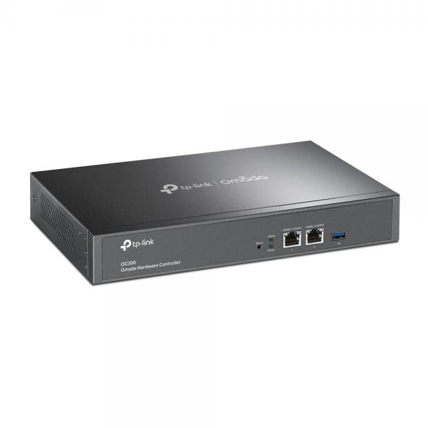 TP-Link - OC300 - Omada Hardware Controller, 2x 10/100/1000 Mbps Ethernet Ports, 1x USB 3.0 Port , Cloud Access, Centralized Management for up to 500 Omada EAPs, JetStream switchs and SafeStream route [OC300]