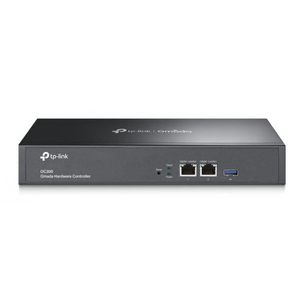 TP-Link - OC300 - Omada Hardware Controller, 2x 10/100/1000 Mbps Ethernet Ports, 1x USB 3.0 Port , Cloud Access, Centralized Management for up to 500 Omada EAPs, JetStream switchs and SafeStream route [OC300]