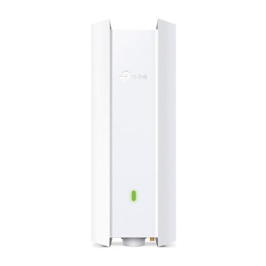 TP-Link - EAP610-Outdoor - AX1800 Indoor/Outdoor Dual-Band Wi-Fi 6 Access Point, 1x Gigabit RJ45 Port, 574Mbps at 2.4 GHz + 1201 Mbps at 5 GHz, 802.3at PoE and Passive PoE, IP67 Weatherproof, 4x Inter [EAP610-Outdoor]