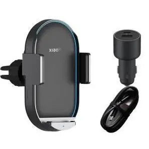 Xiaomi Mi 50W Car Charge Wireless +Cavo +Caricabatteria Black