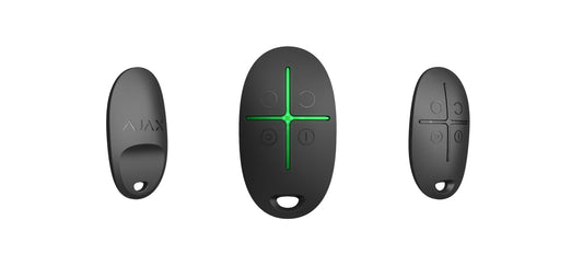Ajax - Telecomando wireless, bidirezionale con pulsante anti panico (SpaceControl Jeweller) 38167.04.BL1