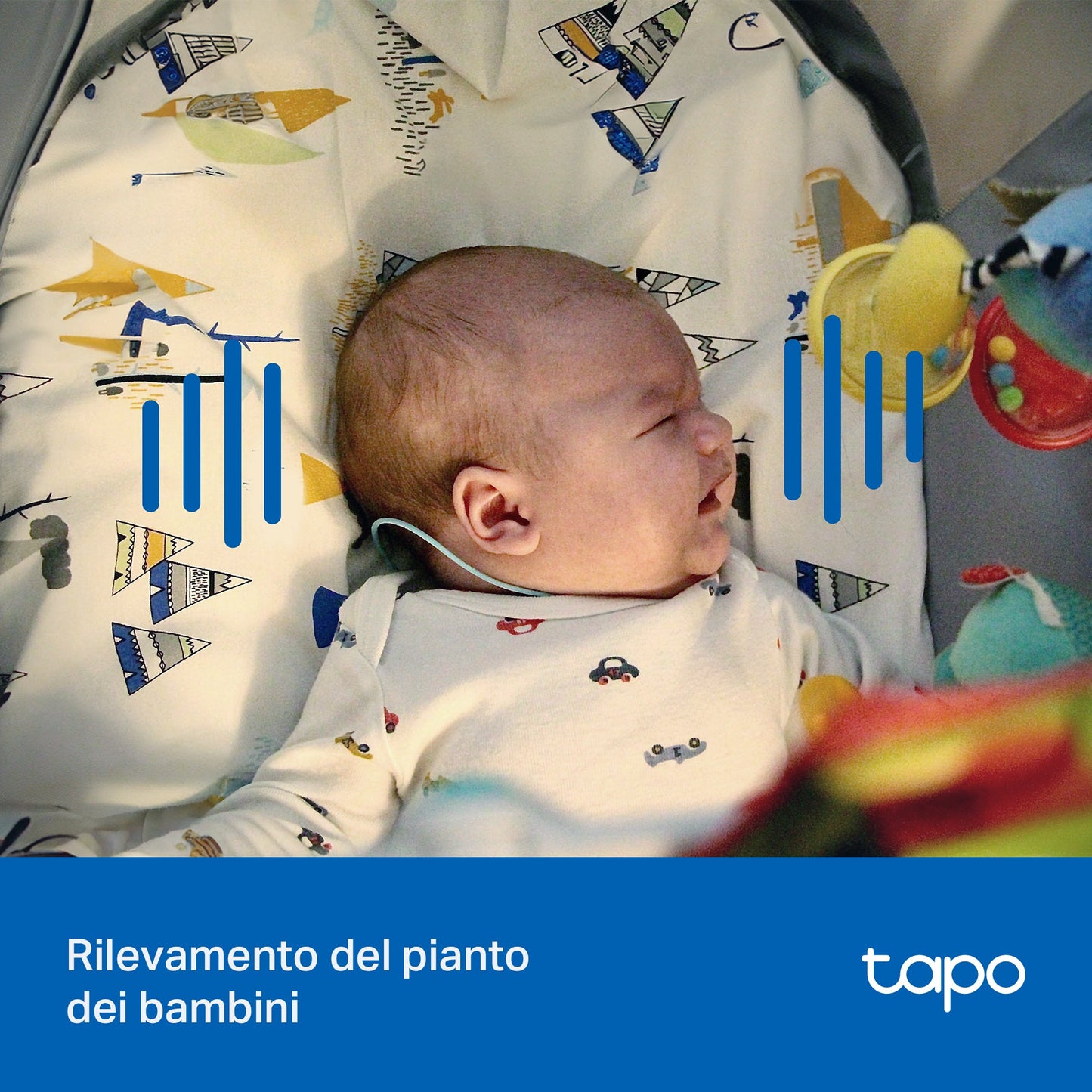 Tapo C216 Telecamera Wi-Fi Esterno/Interno 2K 3MP, 360° Visuale, Visione Notturna a Colori, ⚠️Non a batteria