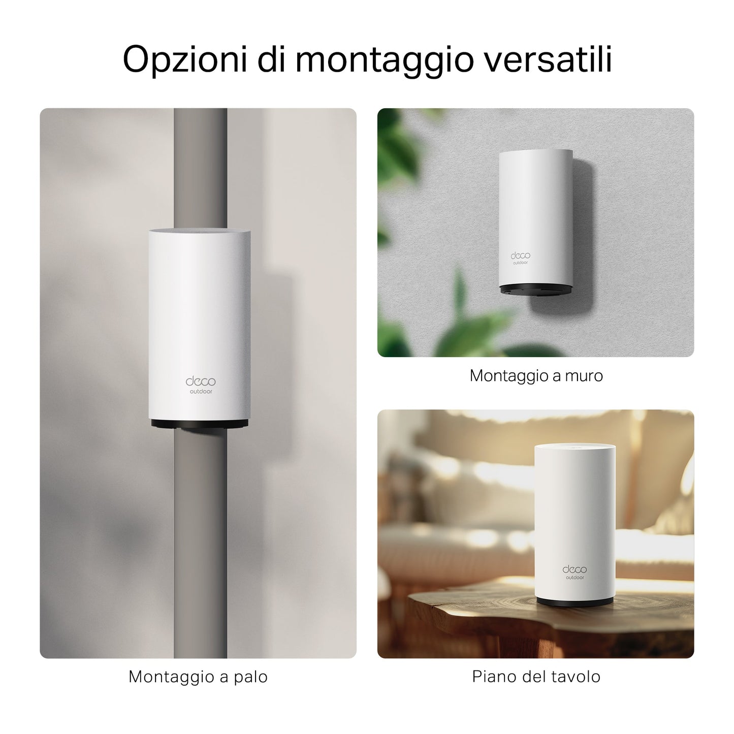 Deco BE25-Outdoor Sistema Mesh Wi-Fi 7 BE3600Mbps