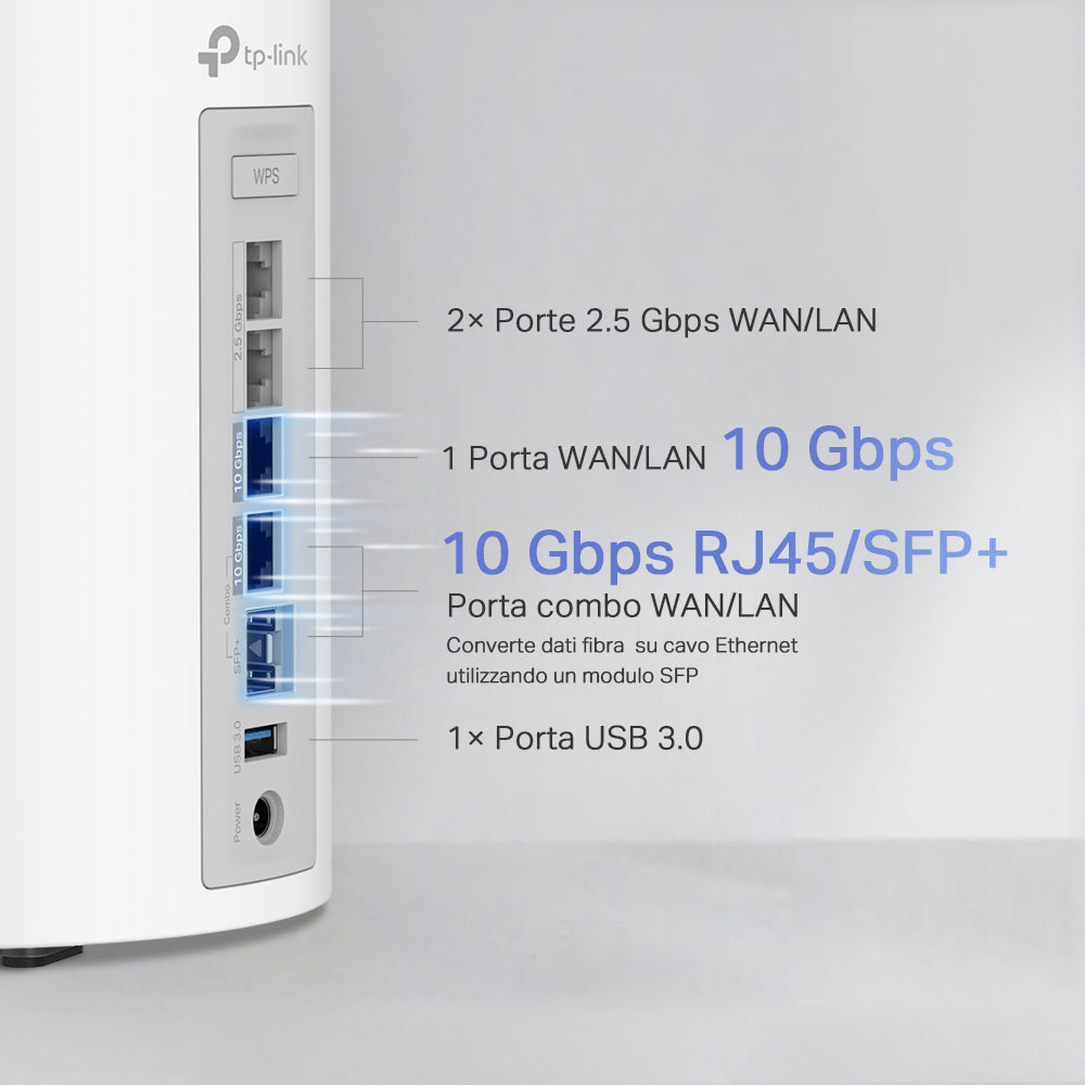 Deco BE85 Sistema Mesh Wi-Fi 7 BE19000Mbps, 2pz