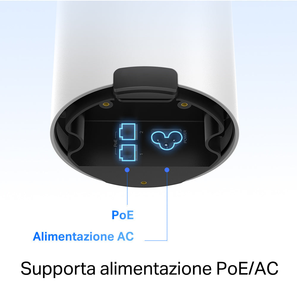 Deco X50-Outdoor Sistema Mesh Wi-Fi 6 AX3000Mbps, 1pz