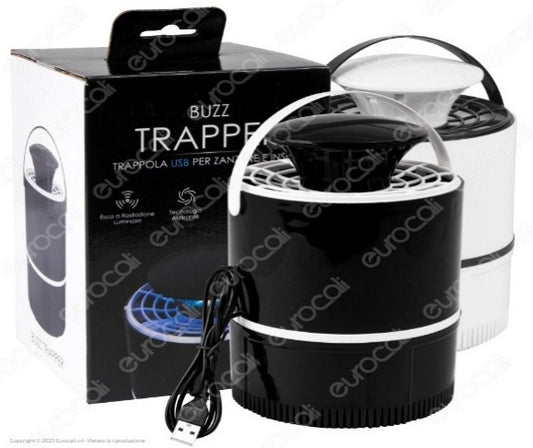 IG 035 - Intergross Buzz Trapper Trappola USB Attira Zanzare e Insetti con Luce UV