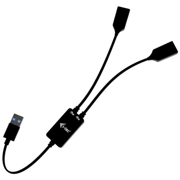 I-TEC CAVO HUB USB-A 2 PORTE 2X USB-A [U3CBLHUB2A]
