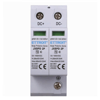 ETTROIT Scaricatore Di Sovratensione Fotovoltaico DC bassa tensione 2P 40KA 1000V - Mod. JX6286