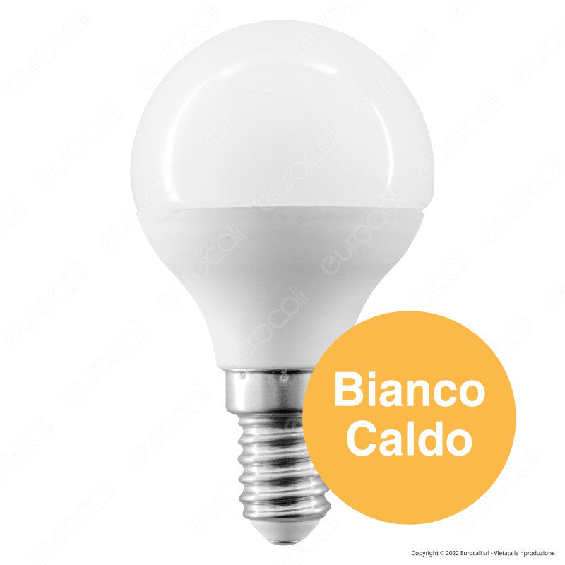 V-Tac VT-1880 Lampadina LED E14 4.5W Bulb P45 MiniGlobo SMD - SKU 2142501 / 2142511 / 2142521