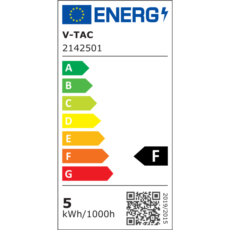 V-Tac VT-1880 Lampadina LED E14 4.5W Bulb P45 MiniGlobo SMD - SKU 2142501 / 2142511 / 2142521