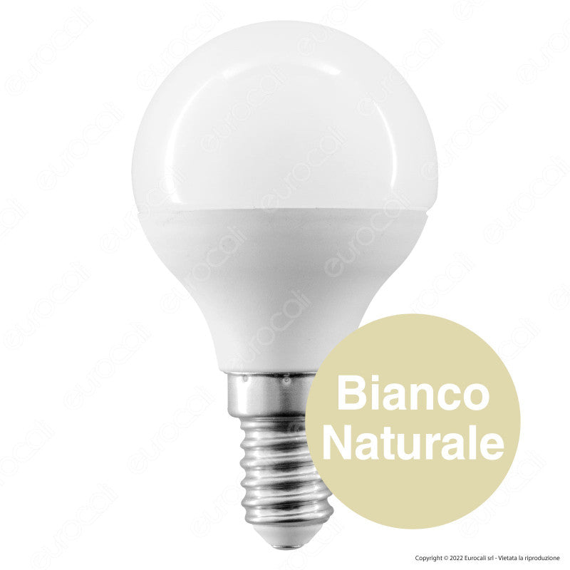 V-Tac VT-1880 Lampadina LED E14 4.5W Bulb P45 MiniGlobo SMD - SKU 2142501 / 2142511 / 2142521
