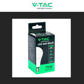 V-Tac VT-2112 Lampadina LED E27 10,5W SMD Goccia A60 - SKU 217350 / 217349 / 217351