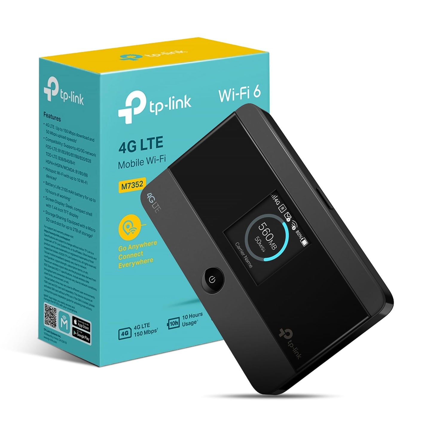 M7352 Saponetta Wi-Fi 6 AX300 con SIM 4G LTE Cat4