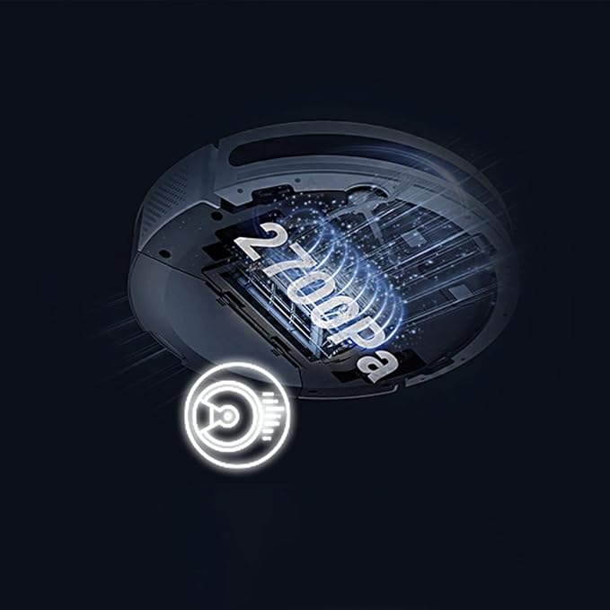 -🔥 Offerta a tempo – 121,99€ - valida fino al 26/02/26 al CHECKOUT - EZVIZ - CS-RC3 Robot Aspirapolvere con Navigazione Intelligente 30 W Bianco