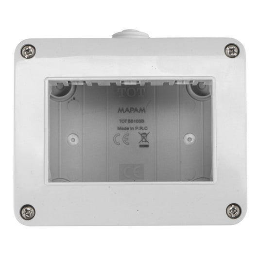 MAPAM Box JOY 3P - mod. S5103B - Compatibile con BTicino MATIX