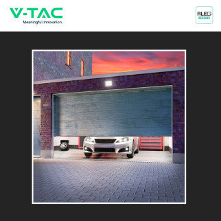 V-Tac VT-44030CCT Faro LED 30W Faretto SMD IP65 LED Sostituibili CCT Changing Color 3in1 Colore Grigio - SKU 23613