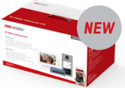aH Kit Videocitofono BIfamiliare Hikvision IP- DS-KIS604-S-Bi-family