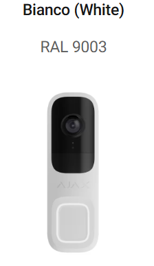 Ajax - Videocitofono con IA integrata, sensore PIR e controllo tramite le app (DoorBell)