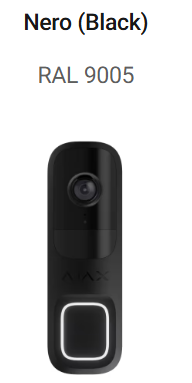 Ajax - Videocitofono con IA integrata, sensore PIR e controllo tramite le app (DoorBell)