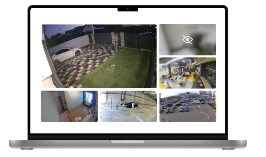 Ajax - Videoregistratore di rete a 8 canali alimentato da una fonte di alimentazione a bassa tensione - NVR DC (8-ch)