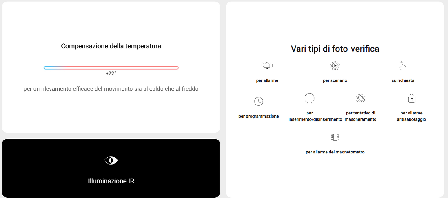 Ajax - Rilevatore di movimento a tenda wireless a doppia tecnologia con possibilità estese di foto-verifica. Per l'installazione all'esterno a un'altezza di 2–4 m. - CurtainCam Outdoor HighMount (PhOD) Jeweller