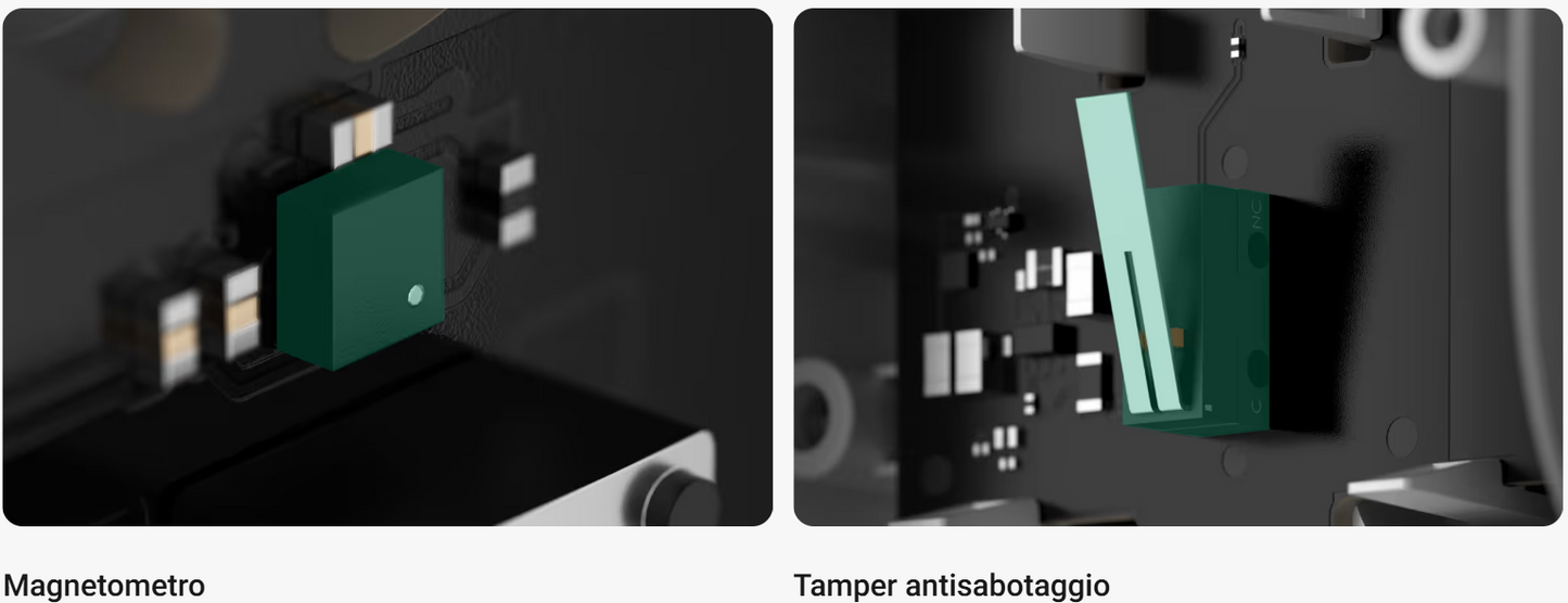 Ajax - Rilevatore di movimento a tenda wireless a doppia tecnologia con possibilità estese di foto-verifica. Per l'installazione all'esterno a un'altezza di 2–4 m. - CurtainCam Outdoor HighMount (PhOD) Jeweller