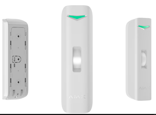 Ajax - Rilevatore di movimento a tenda wireless a doppia tecnologia da esterno e interno - Curtain Outdoor Mini Jeweller