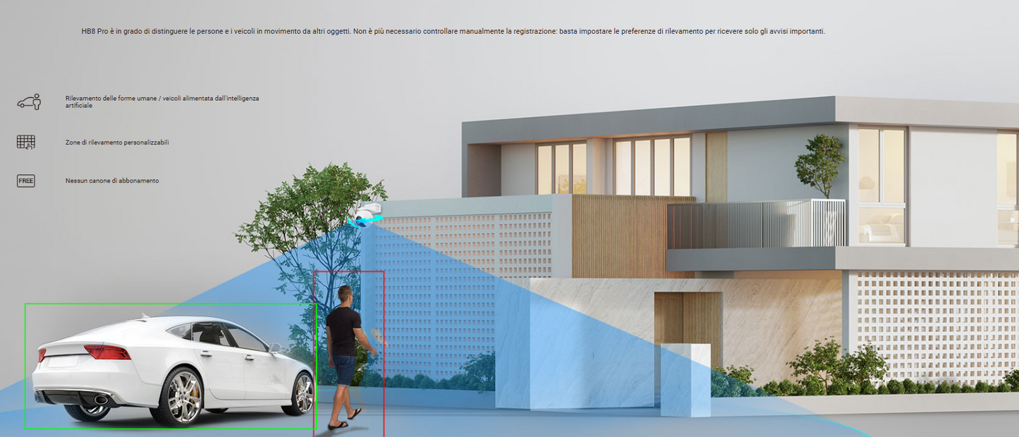 -🔥 Offerta a tempo – 182,99€ - valida fino al 26/02/26 al CHECKOUT - EZVIZ - CB8 Lite 4G LTE Telecamera Esterno Senza Fili, 2K+/4MP 360° PTZ con Batteria