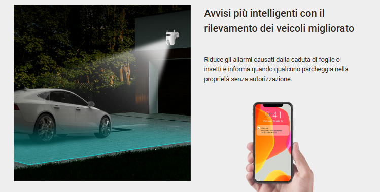 -🔥 Offerta a tempo – 109,99€ - valida fino al 26/02/26 al CHECKOUT - EZVIZ - H9c Dual 2K - Telecamera a doppia ottica 3+3 MP da esterno, Wi-Fi