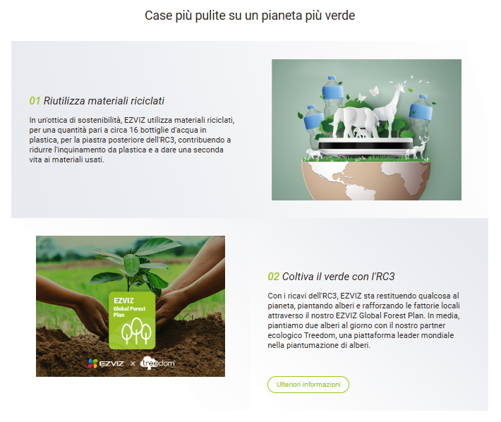 -🔥 Offerta a tempo – 121,99€ - valida fino al 26/02/26 al CHECKOUT - EZVIZ - CS-RC3 Robot Aspirapolvere con Navigazione Intelligente 30 W Bianco