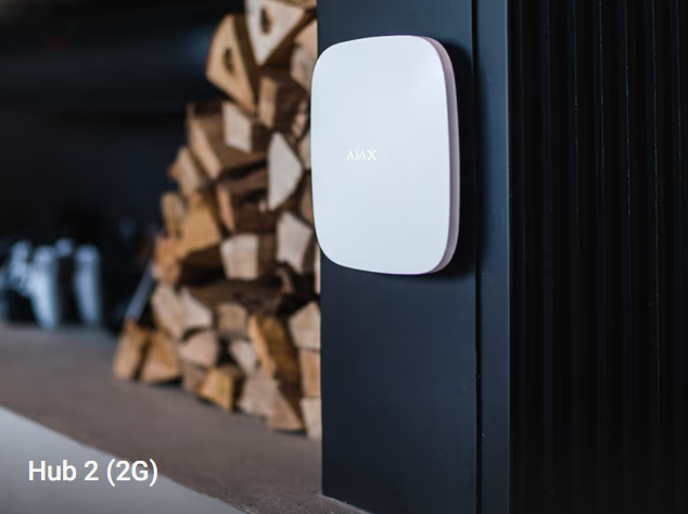 Ajax - StarterKit Cam (2G) - Hub 2G+ MotionCam + DoorProtect + SpaceControl Jeweller
