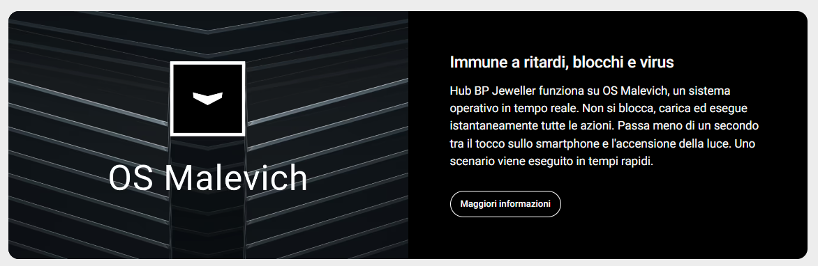 Ajax - Hub BP Jeweller - Unità centrale wireless alimentata a batteria. 149623.263.BL1 - 149624.263.WH1
