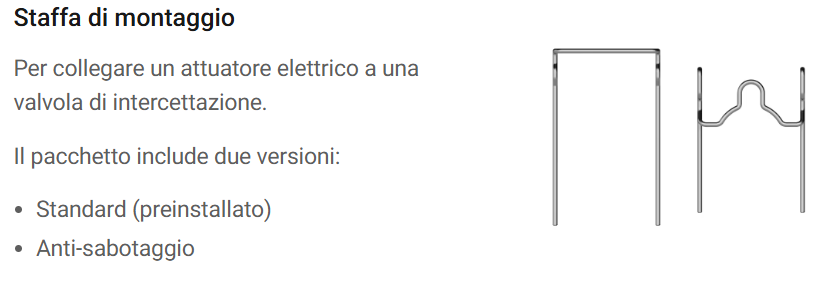 Ajax - WaterStop ¾" (DN 20) Gioielliere - Valvola dell'acqua wireless con telecomando 52266.154.BL1/52267.154.WH1