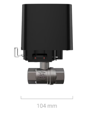 Ajax - WaterStop ¾" (DN 20) Gioielliere - Valvola dell'acqua wireless con telecomando 52266.154.BL1/52267.154.WH1