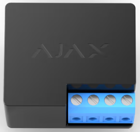 Ajax - WallSwitch Jeweller - Relè di potenza wireless per controllare l'alimentazione a 110/230 V~ da remoto 38189.13.BL1