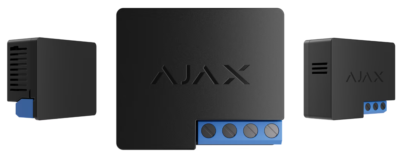 Ajax - WallSwitch Jeweller - Relè di potenza wireless per controllare l'alimentazione a 110/230 V~ da remoto 38189.13.BL1