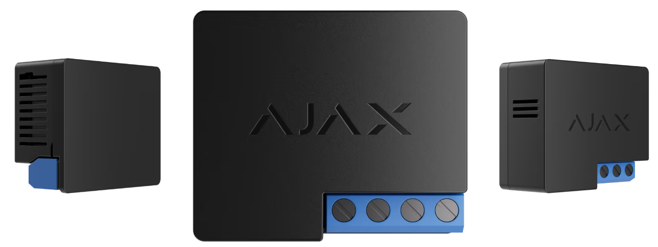 Ajax - AYAX - Relay Jeweller Relè a bassa potenza con contatti puliti per il controllo remoto di un’alimentazione 12-24V⎓ 38204.19.NC1