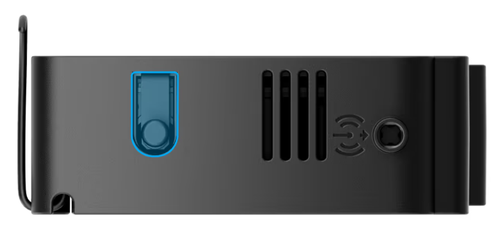 Ajax - DIN Holder - Supporto per fissare Relay o WallSwitch su una guida DIN 51170.132.BL