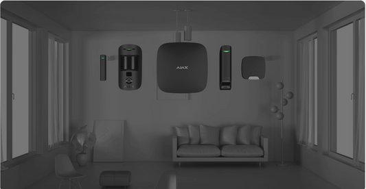 Ajax - Rilevatore di apertura magnetico wireless (DoorProtect Jeweller) 38098.03.BL1