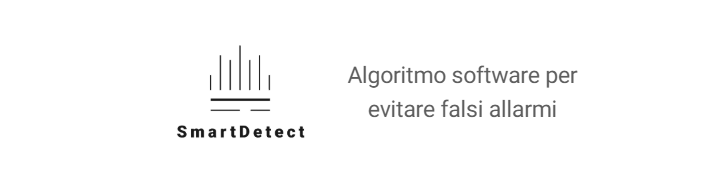 Ajax - Rilevatore di movimento e di rottura vetri wireless, ignora gli animali domestici ( CombiProtect Jeweller)  38096.06.BL1