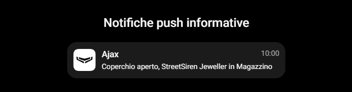 Ajax - Sirena wireless da interno ed esterno (StreetSiren Jeweller) 38179.07.BL1/38178.07.WH1