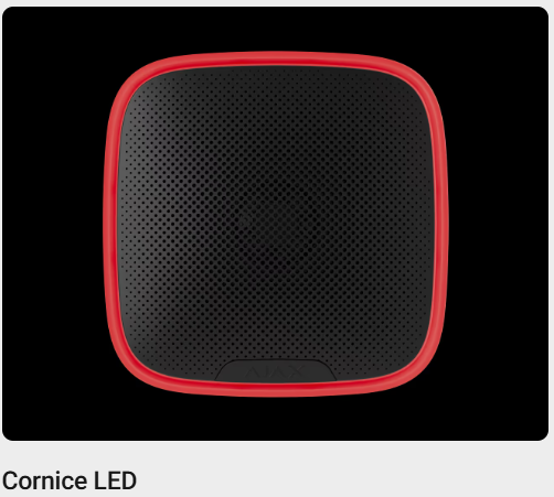 Ajax - Sirena wireless da interno ed esterno (StreetSiren Jeweller) 38179.07.BL1/38178.07.WH1