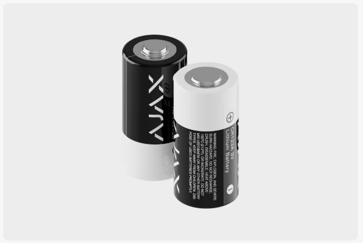 Ajax - Sirena wireless con connettore LED (HomeSiren Jeweller) 38110.11.BL1/38111.11.WH1