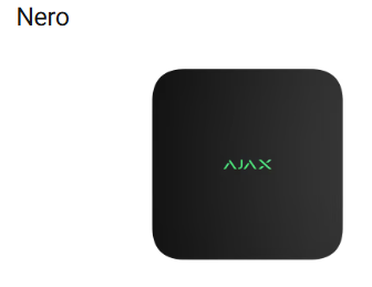 Ajax - Videoregistratore di rete a 8 canali alimentato da una fonte di alimentazione a bassa tensione - NVR DC (8-ch)