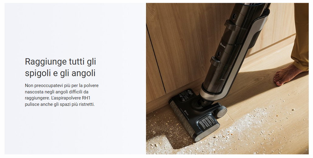 -🔥 Offerta a tempo – 281,54€ - valida fino al 26/02/26 al CHECKOUT - EZVIZ -RH1 Aspirapolvere e lavapavimenti 3 in 1 Senza Fili Intelligente