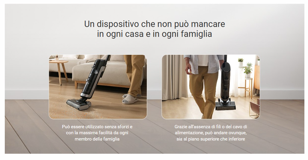-🔥 Offerta a tempo – 281,54€ - valida fino al 26/02/26 al CHECKOUT - EZVIZ -RH1 Aspirapolvere e lavapavimenti 3 in 1 Senza Fili Intelligente