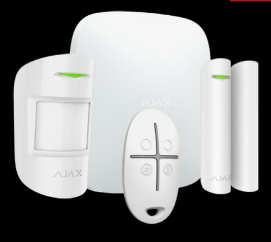 Ajax - StarterKit  ASP White (Hub + MotionPtotect + DoorProtect + SpaceControl) 38168.56.WH1